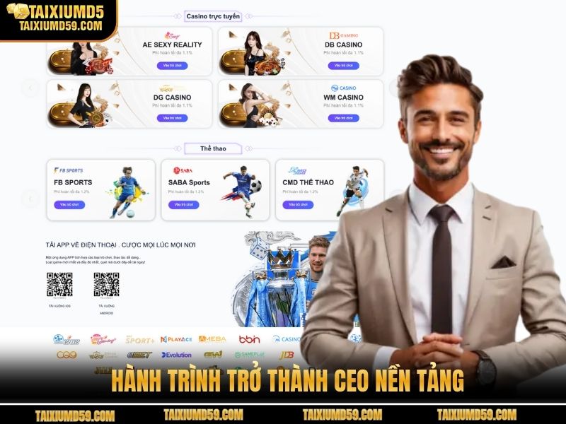 Hành trình trở thành CEO nền tảng