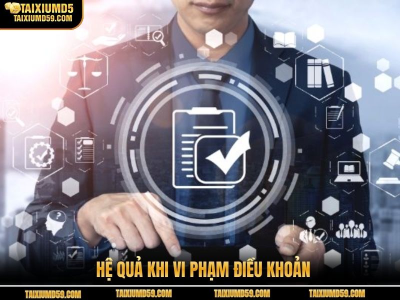 Hệ quả khi vi phạm điều khoản