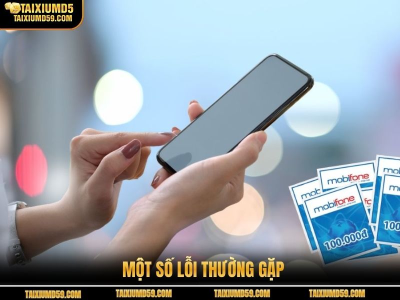 Một số lỗi thường gặp